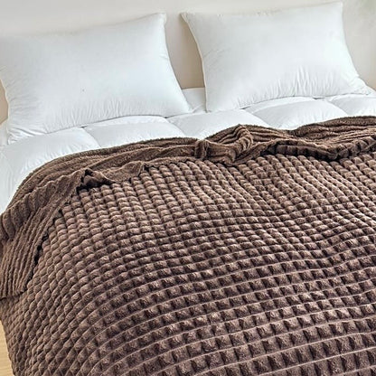 Cobertor Waffle microplush